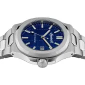 Ingersoll Montre analogique pour homme Montre élégante en acier inoxydable argenté UIN11801