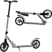 Blackwheels Zoom trottinette pliante, trottinette pour enfants et adultes grise