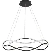 Nova Luce Lustre LED Jinal, Variante : 27 W LED, largeur 450 mm