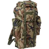 Brandit BD8003 | Nylon Military Backpack One Size - Couleur : Olive Camo - Taille : One Size