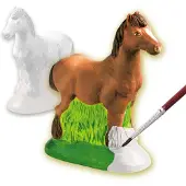 Ses 1211 Kit de moulage en plâtre cheval multicolore