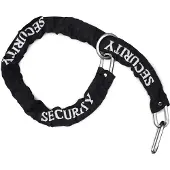 Urban Security 10.120l Antivol à chaîne noir 120 cm Noir 120 cm