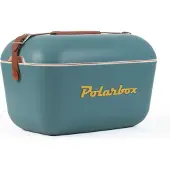 Polarbox Glacière 12l - 40 X 16 X 26,5cm -bleu Marine - Moutarde -