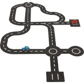 Gollnest & Kiesel Route de jeu avec 2 véhicules