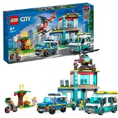 LEGO City 60371 Le QG des véhicules d’urgence