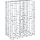 vidaXL Gabion avec couvercle 150x100x200 cm Fer galvanisé