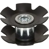 Elvedes Spider 5 unités Noir 1 1/8'' Noir 1 1/8