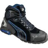 Connex Chaussures de sécurité Rio Black Mid Taille 40 noir / bleu - 63.225.0-40