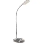 Brilliant LED Lampe de table Timmi | Lampe de bureau intemporelle | Plastique/métal | transparent | Réglable individuellement