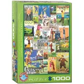Eurographics World Golf Puzzle 1000 pièces