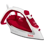 Tefal Easygliss Plus Fer vapeur, semelle Durilium Airglide, 2500W pour une chauffe rapide, 45 g/minute de vapeur en continu, 195 g/minute de débit vapeur, FV5717E0