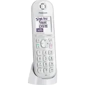 Panasonic KX-TGQ200 - Téléphone numérique sans fil - DECT\GAP - fonction d'appel tridirectionnel - blanc