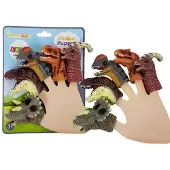 Lean Toys Superpositions sur les doigts Dinosaures 5 éléments