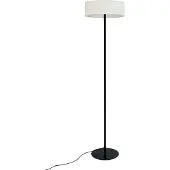 Dyberg Larsen Lampe sur pied lampe sur pied lampe de sol lampe de lecture éclairage intérieur Calix noir / blanc