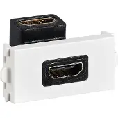 Value Systèmes de connexion MultiMedia (HDMI, HDMI), Adaptateur vidéo, Gris, Noir, Blanc
