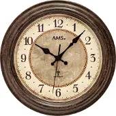 AMS Horloge murale classique aspect antique 28 cm - Modèle : 5544