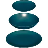 5 Five 77092 Tableware 18 Pieces Bleu