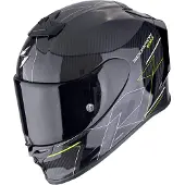 Scorpion EXO-R1 Evo Carbon Air Cynergy, casque intégral ,Noir/Jaune Néon ,XS