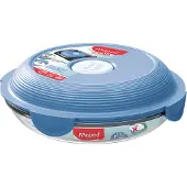 Maped 870603 PICNIK Assiette micro-ondes CONCEPT en verre bleu
