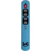 Seki Slim learning universal remote control Light blue