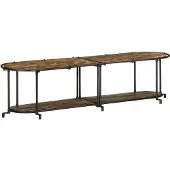 vidaXL Étagère TV 160x42x40 cm Vieux bois massif