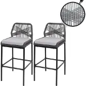 Mendler Tabouret de bar -O21 (lot de 2)