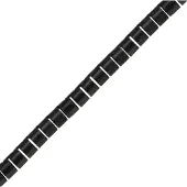 Spiral 59947U Conduit de câble flexible/gaine de câble 10m, noir, 25mm