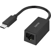 Hama 00200322 changeur de genre de câble USB Type-C RJ-45 Noir