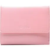 Esquire Cuir porte-monnaie Viktoria Flap Wallet Apricot rose