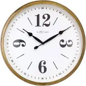 Nextime - 3290GO - Horloge Murale - 39cm - or - Classic