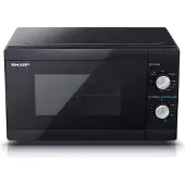 Sharp Four à micro-ondes combiné YC-MG01E-B 20 L 800 W Noir