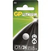 GP Pile bouton CR 1/3 N lithium 3 V 1 pc(s)