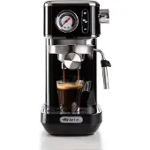 Ariete Machine Expresso - Inox Manomètre Noir Moderna