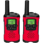 Alecto FR115RD Set de 2 Pièces Rouge