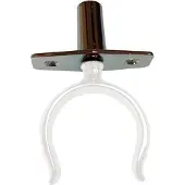 Goldenship Rowlock Socket Argenté 58 mm