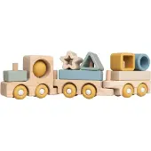 Babys Only Train jouet en bois swirl