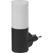 Osram Lunetta Backlight Flare noir, lampe mobile, 0.20 W, 3 lm, blanc chaud, veilleuse avec détecteur de mouvement, détecteur jour/nuit, pour l'intérieur
