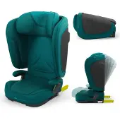 Kinderkraft UNITY 2 Siège enfant 100-150 cm, 15-36 kg, pliable, ISOFIX, SPS+ & H-GUARD, position sommeil, système AIR FLOW, Vert