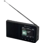Soundmaster Radio DAB+/UKW-PLL, DAB175SW, noir
