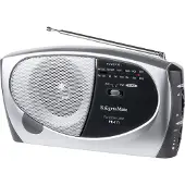 Krüger&Matz URZ2038 Radio portable AM/FM, PR-111, argent