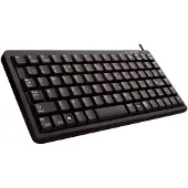 Cherry ML4100 - Tastatur - PS/2, USB - US - Schwarz