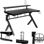 Huzaro Hero 5.0 Gaming Desk Argenté