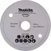 Makita disque à tronçonner diamanté diamant - coupe à l'eau - 85 x 15 x 5,0 mm