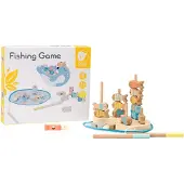 Classic World Puzzle en bois Game Fish/Fisherman 24pcs dans boîte 28x24x5cm