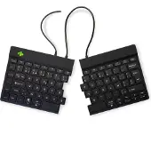 R-Go Tools RGOSP-BEWIBL Clavier R-Go Split Break ergonomique BE-Layout noir