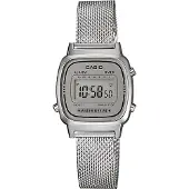 Casio Montre - - LA670WEM-7EF - Femme - Acier - Digital - Vintage