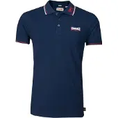Lonsdale Polo Lion Taille : M, Couleur : Bleu