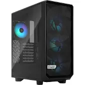 Fractal Design Meshify Meshify 2 Compact - Tour moyenne - ATX - panneau latéral avec fenêtre (verre trempé)