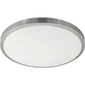 Eglo LED plafonnier Competa 1 Round 24w - 3000K - 43cm gris métal