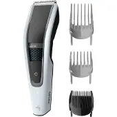Philips 5000 series HC5610/15, Noir, blanc, 0,5 mm, 2,8 cm, 4,1 cm, acier inoxydable, courant alternatif/pile